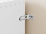 VASAGLE Custos Collection-Dresser for Bedroom w/ LED Lights&Power Strip