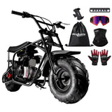 BRM100 Mini Dirt Pit Bike 105cc 4-Stroke Off Road for Teens Adults 220 LBS