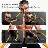 DUROTAN Ropeless Battle Ropes,Adjustable Weight Battle Rope
