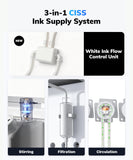 INKSONIC 14" F1080 DTF Printer with Shaker & Dryer, Fume Extractor & Laptop