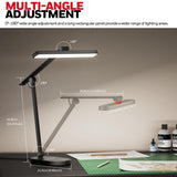 Honeywell Desk Lamp for Home Office, H4 Sunturalux™ Eye-Caring LED Desk Light, 700LM Dimmable Desk Lamp with Timer, Adjustable Desk Reading Light, Touch Auto Dimming Table Lamp for Study, Bedroom