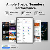 11 Plus Android Tablet, 11.5" 120Hz 2.2K Drawing Pad & Digital Notebook, 4096-Level Stylus & Flip Case Included, NXTPAPER 4.0 Display