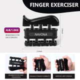 13 PCS Grip Strength Trainer Kit, Hand Gripper Strengthener, Forearm Strengthener, Finger Strengthener, Finger Exerciser, Stress Relief Ball, Forearm Workout Ring for Muscle Building and Injury Recover Navona