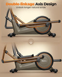 Niceday Elliptical Exercise Machine with 15.5IN/16IN/20IN Stride