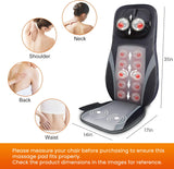 Snailax Shiatsu Back Massager with Heat -Deep Kneading Massage Chair Pad with Adjustable Intensity, Shiatsu Chair Massager to Relax Full Body Muscle，Gift for Mother