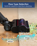 Tineco Pure ONE A90S Cordless Vacuum Cleaner, 270AW Powerful Suction, Up to 105min Runtime, 3DSense Master Brush, 150° Green LED Light, Stick Vacuum Cleaner for Pet Hair, Carpet & Hard Floor