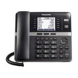 Corded Base Station with 4-Lines Expandable with Up to 10 Compatible Panasonic Business Phones Wirelessly - KX-TGW420B (Black) Panasonic
