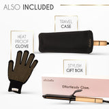 ELLA BELLA® Curling Iron 1 Inch • Professional Hair Curler • Curling Wand • Ceramic Curling Irons • Transform Your Look in Seconds • Suitable for All Hair Types • Say Goodbye to Heat Damage