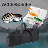 Tripquips Fishing Rod, 6.9ft 2Pcs Telescopic Fishing Rods Set, Carbon Fiber Fishing Pole, 2PCS Spinning Rod and Reel Combo with Carrier Bag Freshwater Fishing Rod and Reel Combos Kits Fishing Gear-Red Tripquips