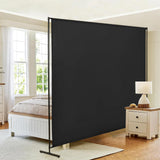 Room Divider Single Panel, 71''W x 71''H Height Adjustable Large Room Divider Panel for Office