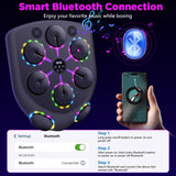 Smart Music Boxing Machine for Adults and Kids, Bluetooth Boxing Equipment with Boxing Gloves, Wall Mounted Electronic Punching Machine