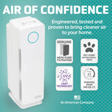 Air Purifier for Homes with Pets, H13 Pet HEPA Filter, Removes Pet Dander, Dust, Allergens, Smoke, Pollen, Odors, Mold GermGuardian