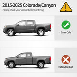 OEDRO Paintable Running Boards Fit for 15-26 Colorado/Canyon Crew Cab