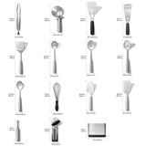 Steel Piece Utensil Set, 15 PC, Stainless Steel OXO