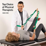 The Original Stretch Out Strap with Exercise Book, USA Made Top Choice Stretching Strap, Yoga and Knee Therapy, Stretch Out Straps for Physical Therapy by OPTP OPTP