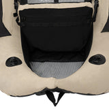 Rosyouth 1-Person Inflatable Kayak, Portable Outdoor Fishing Boat with Adjustable Shoulder Straps, Inflatable Fishing Boat for Lakes and Rivers, 286.6 lbs Weight Capacity Rosyouth