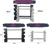 Dumbbell Rack Dumbbell Storage Rack Weight Organizer RacK Free weight dumbbell rack Home gym Organizer Tamisom