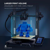 3 Pro 3D Printer, Quick Assembly with Auto Leveling, Direct Drive Extruder