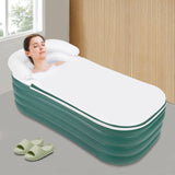 Bathtub Portable Bathtub Inflatable with Electric Air Pump for Soaking XUFOPLY