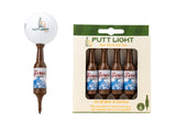 Beer Bottle Golf Tee - Unbreakable and Recyclable Plastic Tee 6 Pack - Golf Gift for Men - Bachelor Party (Fores Light)