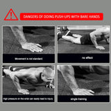 Trlakepreble Wooden Parallettes Push Up Bars, Anti-Slip Push-Up Handles, Mini Handle Pumps, Dip Station Dip Bar, Handstand Bars for Calisthenics and Fitness（log） Trlakepreble