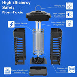 Bug Zapper Indoor Outdoor, 4300V 18W Electric Mosquito Killer, Mosquito Trap Fly Zapper Insect Killer Topwowe