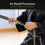 Tomoe Blossom Katana, 1045 Carbon Steel Hand Forged Full Tang Sword