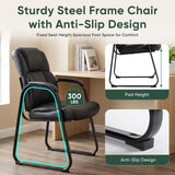 HAPPYMONT Waiting Room Guest Chair Set of 2, Office Reception Chairs