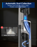 Tineco Pure ONE Station 5 Pro Cordless Vacuum, Automatic Dust Collection, Full-Path Self-Cleaning, ZeroTangle Brush, Up to 100 Minutes Runtime, Stick Vacuum Cleaner for Pet Hair, Carpet & Hard Floor