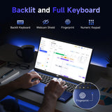 NIMO 17.3" Laptop for Business & Productivity, AMD Ryzen 5 6600H (Up to 4.5GHz), 32GB DDR5 RAM, 1TB SSD, Radeon 660M GPU-Computer 100W Type-C Fast Charge for Multitasking, Fingerprint, Backlit KB