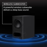 Sony BRAVIA Theater Bar 6, 3.1.2ch soundbar with Powerful Wireless subwoofer, Surround Sound by Dolby Atmos®/DTS:X® Compatible HT-B600