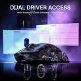 ATTACK SHARK RS3 ULTRA Carbon Fiber Wireless Gaming Mouse - Black