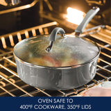 Nonstick Cookware Pots and Pans Set, 12 Piece, Sea Salt Gray Rachael Ray