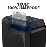 Fellowes Mfg Co. 5015401 Powershred LX220 20 Manual Sheet Capacity Micro-Cut Shredder - Black