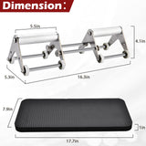 Ab Roller Wheels for Strength Training, Heavy-duty Stainless Steel Home Gym Exercise Roller Wheels for Men Women, Removable design Semperviren