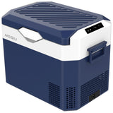 Car Refrigerator Portable 12V Fridge 32 Quart 12 Volt Freezer Compressor Cooler 12V/24V DC 110～240 V AC for Truck Van RV Camper SUV and Home Use