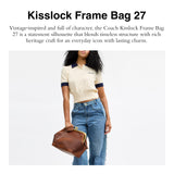 Coach Women's Kisslock Frame Bag 27