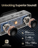 Raymate Bluetooth Speakers, 20W IPX7 Waterproof Speaker Wireless Bluetooth-V5.0, HiFi Stereo Sound, 1000mins Playtime, Portable Speaker for Home, Outdoor, Party Raymate