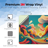 Laptop Skin Compatible with Apple MacBook Neo - Surreal Sunset - Premium 3M