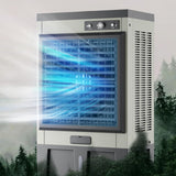 Yajuer Portable Air Conditioners, Evaporative Air Cooler with Water Tank and Wheel, 3 in 1 Swamp Cooler Thats Blow Cold Air