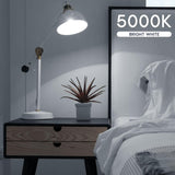 LUXRITE A19 LED Light Bulb 100 Watt Equivalent, 5000K Bright White, 1500LM, Non-Dimmable, Standard LED Light Bulbs, 12.5W, E26 Base, Enclosed Fixture Rated, Damp Rated, ETL Listed (96 Pack)