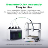 SPARKX I7 Combo 3D Printer, Multi Color with CFS Lite AI Photo to 3D Printing 500mm