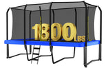 Zupapa Rectangular Trampoline 10x17FT 9x15FT 8x14FT