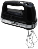 Cuisinart Power Advantage Plus 9-Speed Hand Mixer, 220W-Motor Hand Blender Electric Mixer with 9 Speed Settings, XL Dishwasher-Safe Beaters, 3 Low Mixing Speeds, Storage Case, Black