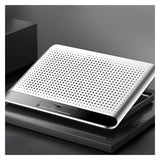TEOYETTSF Portable Laptop Cooling Pad Aluminum Alloy Suitable Adjustable Stand