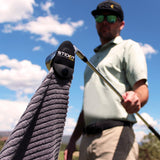 STICKIT XL Magnetic Golf Towel, Premium 35" x 20" Microfiber with Deep Waffle Pockets, Industrial Strength Magnet | Easy Clean