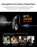 ELEHEAR-Beyond OTC Hearing Aids, AI Powered Speech Enhancement, Superior Sound Quality, Connectivity with iOS or Android Devices via Bluetooth 5.3, for Seniors and Adults