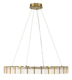 Minka Lavery 2416-695-L Sevryn Pendant, Integrated LED, Soft Brass