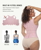 FeelinGirl Waist Trainer Vest for Women Lower Belly Fat Latex Colombiana