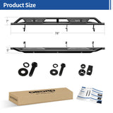 OEDRO Running Boards Compatible with 2015-2026 Chevy Colorado/GMC Canyon Crew Cab, Textured Black Side Step Rails Nerf Bars